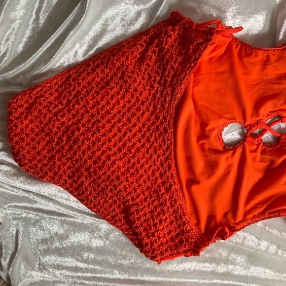 NWT lucky brand knitted swimsuit size medium - Picture 9 of 16